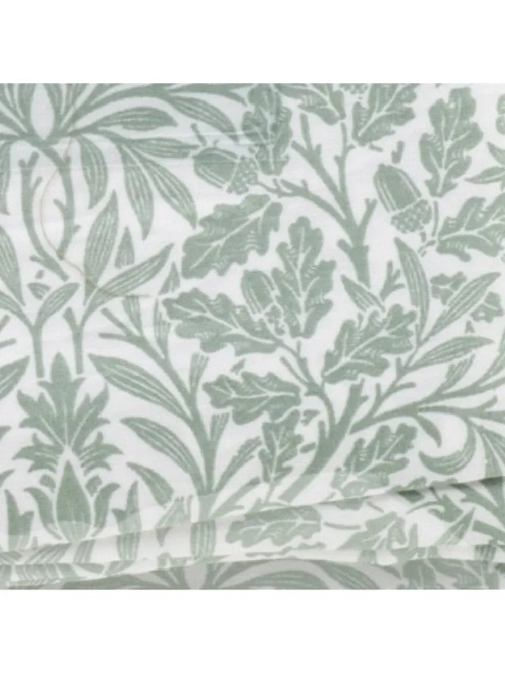 MORRIS & CO. Cotton Percale Floral Sheet Set